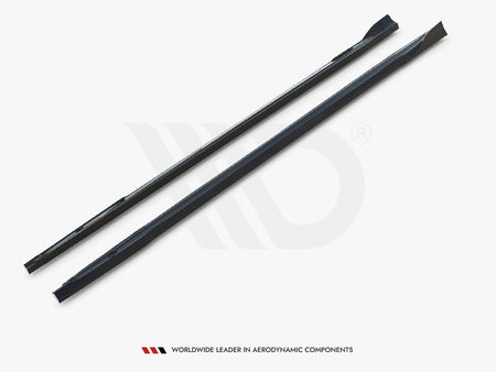 Maxton Design Side Skirts Diffusers V.3 Audi A3 S-Line Sedan / S3 Sedan 8Y Facelift - AU-S3-8YF-S-SD2G - Image 5