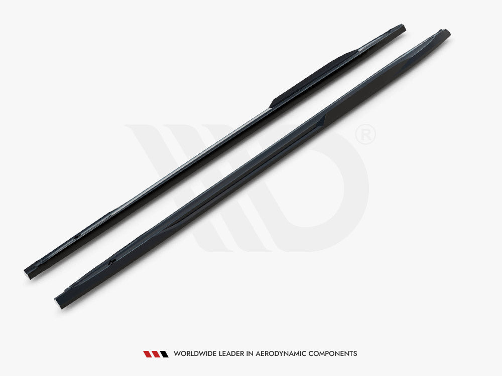 Maxton Design Side Skirts Diffusers V.2 Audi A3 S-Line Sedan / S3 Sedan 8Y Facelift - AU-S3-8YF-S-SD1G - Image 5