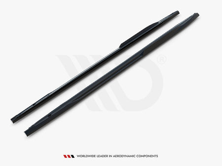 Maxton Design Side Skirts Diffusers V.2 Audi A3 S-Line Sedan / S3 Sedan 8Y Facelift - AU-S3-8YF-S-SD1G - Image 5