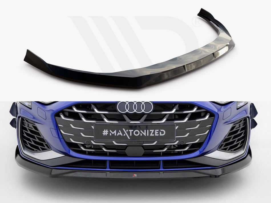 MAXTON DESIGN Front Splitter V.3 Audi A3 S-Line Sedan / S3 Sedan 8Y Facelift