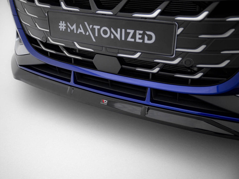 Maxton Design Front Splitter V.3 Audi A3 S-Line Sedan / S3 Sedan 8Y Facelift - AU-S3-8YF-S-FD3G - Image 4