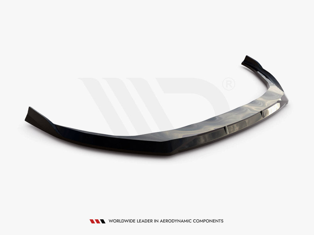 Maxton Design Front Splitter V.3 Audi A3 S-Line Sedan / S3 Sedan 8Y Facelift - AU-S3-8YF-S-FD3G - Image 5