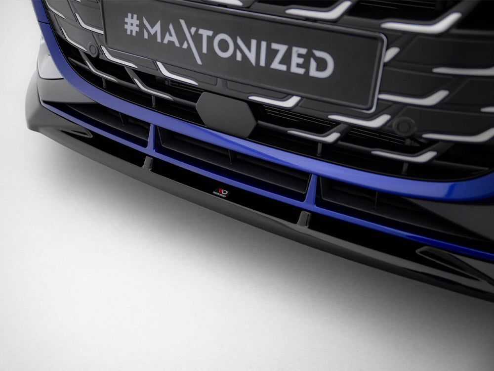 Maxton Design Front Splitter V.1 Audi A3 S-Line Sedan / S3 Sedan 8Y Facelift - AU-S3-8YF-S-FD1G - Image 4