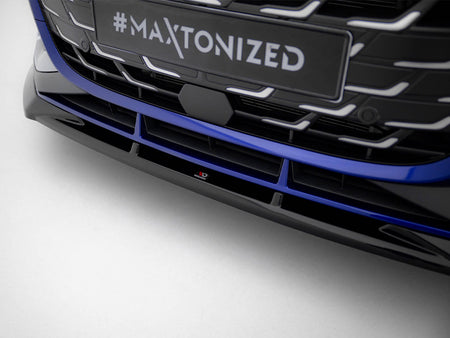 Maxton Design Front Splitter V.1 Audi A3 S-Line Sedan / S3 Sedan 8Y Facelift - AU-S3-8YF-S-FD1G - Image 4