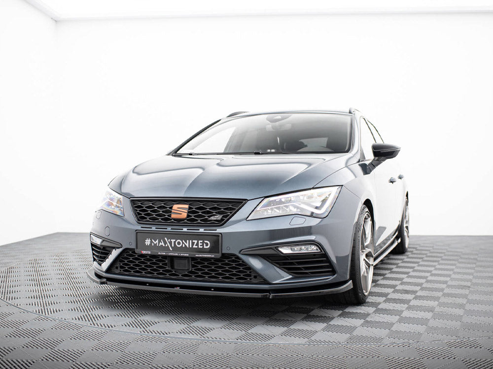 Front Splitter V.6 Seat Leon Cupra / FR Mk3 FL