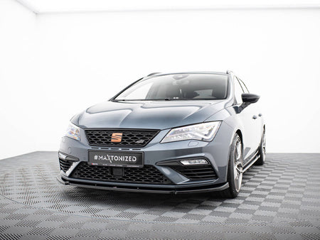 Front Splitter V.6 Seat Leon Cupra / FR Mk3 FL