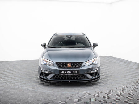 Front Splitter V.6 Seat Leon Cupra / FR Mk3 FL