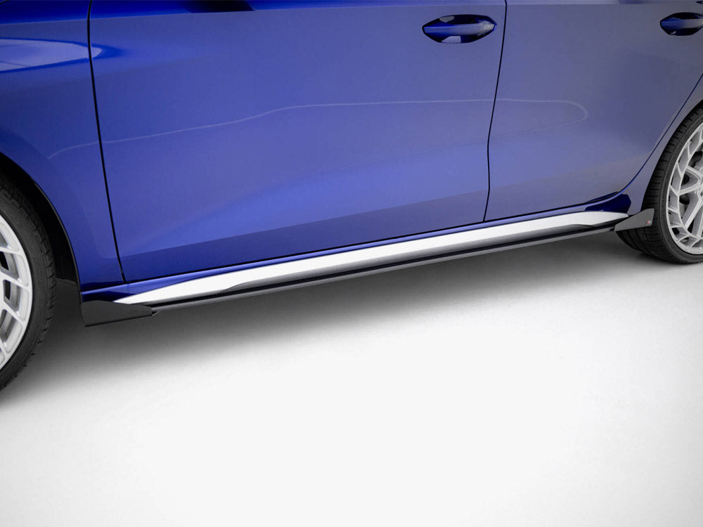 Maxton Design Street PRO Side Skirts Diffusers + Flaps Audi A3 S-Line Sedan / S3 Sedan 8Y Facelift - AUS38YFCNC-SD1B+SF1G - Image 3