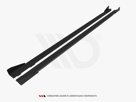 Street PRO Side Skirts Diffusers + Flaps Audi A3 S-Line Sedan / S3 Sedan 8Y Facelift