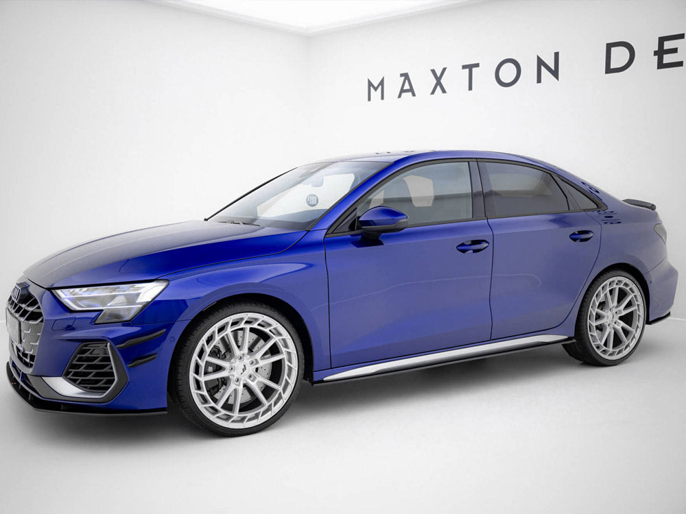 Maxton Design Street PRO Side Skirts Diffusers Audi A3 S-Line Sedan / S3 Sedan 8Y Facelift - AUS38YFCNC-SD1B - Image 2