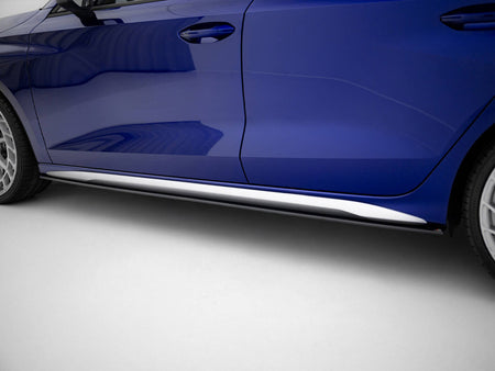 Maxton Design Street PRO Side Skirts Diffusers Audi A3 S-Line Sedan / S3 Sedan 8Y Facelift - AUS38YFCNC-SD1B - Image 4