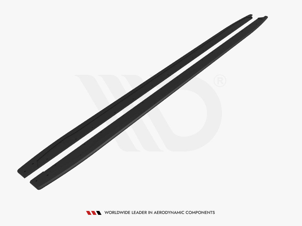 Maxton Design Street PRO Side Skirts Diffusers Audi A3 S-Line Sedan / S3 Sedan 8Y Facelift - AUS38YFCNC-SD1B - Image 5