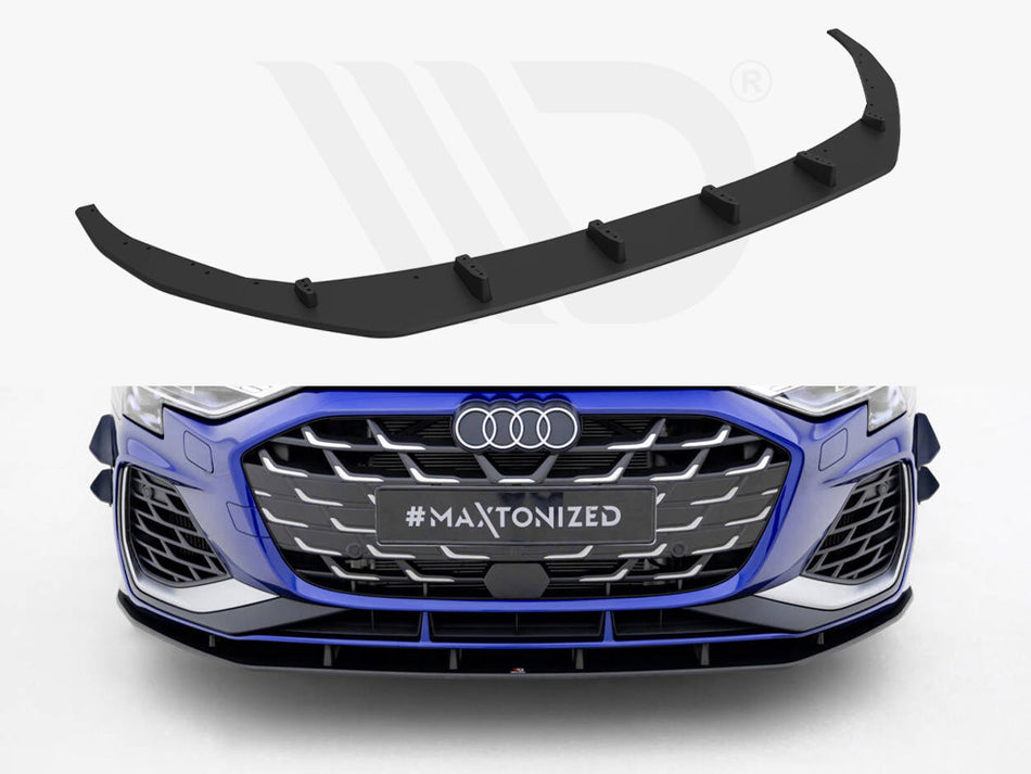 MAXTON DESIGN Street PRO Front Splitter Audi A3 S-Line Sedan / S3 Sedan 8Y Facelift