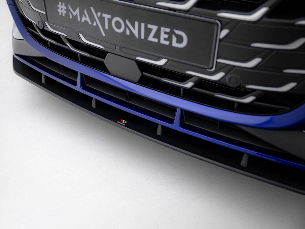 Maxton Design Street PRO Front Splitter Audi A3 S-Line Sedan / S3 Sedan 8Y Facelift - AUS38YFCNC-FD1B - Image 4