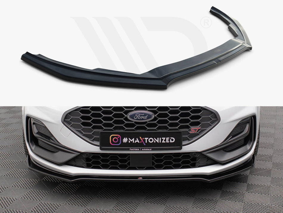 MAXTON DESIGN Front Splitter V.1 Ford Focus ST / ST-Line Mk4 Facelift