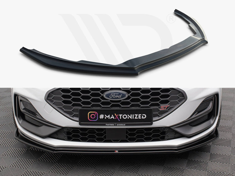 MAXTON DESIGN Front Splitter V.4 Ford Focus ST / ST-Line Mk4 Facelift