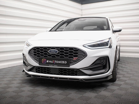 Maxton Design Front Splitter V.7 Ford Focus ST / ST-Line Mk4 Facelift - FO-FO-4-ST-FD1G - Image 2