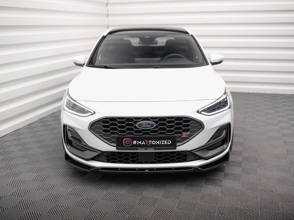 Maxton Design Front Splitter V.7 Ford Focus ST / ST-Line Mk4 Facelift - FO-FO-4-ST-FD1G - Image 3