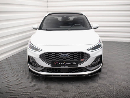 Maxton Design Front Splitter V.7 Ford Focus ST / ST-Line Mk4 Facelift - FO-FO-4-ST-FD1G - Image 3