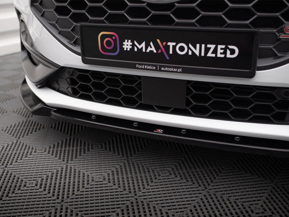 Maxton Design Front Splitter V.7 Ford Focus ST / ST-Line Mk4 Facelift - FO-FO-4-ST-FD1G - Image 4