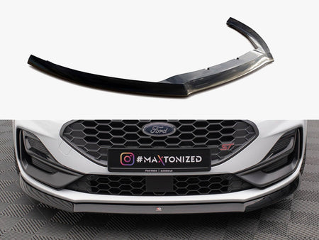 Maxton Design Front Splitter V.8 Ford Focus ST / ST-Line Mk4 Facelift - FO-FO-4-ST-FD2G - Image 1
