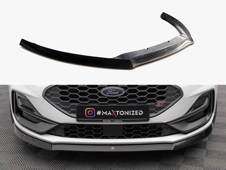 Maxton Design Front Splitter V.8 Ford Focus ST / ST-Line Mk4 Facelift - FO-FO-4-ST-FD2G - Image 1