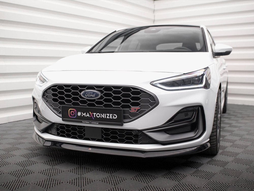 Maxton Design Front Splitter V.8 Ford Focus ST / ST-Line Mk4 Facelift - FO-FO-4-ST-FD2G - Image 2