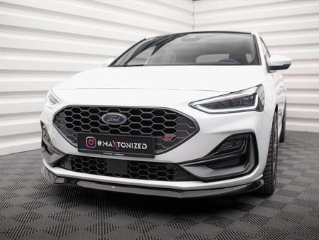 Maxton Design Front Splitter V.8 Ford Focus ST / ST-Line Mk4 Facelift - FO-FO-4-ST-FD2G - Image 2