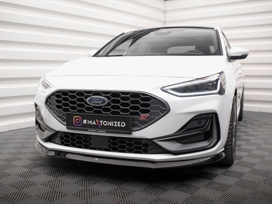 Maxton Design Front Splitter V.8 Ford Focus ST / ST-Line Mk4 Facelift - FO-FO-4-ST-FD2G - Image 2