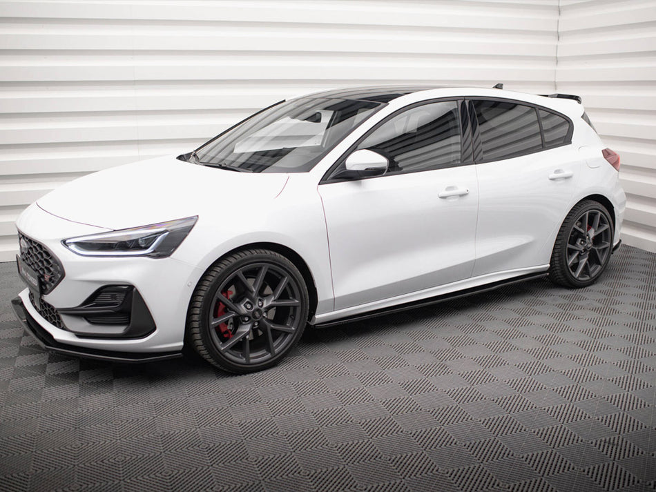Maxton Design Side Skirts Diffusers V.3 Ford Focus ST / ST-Line Mk4 Facelift - FO-FO-4-STLINE-SD3G - Image 2