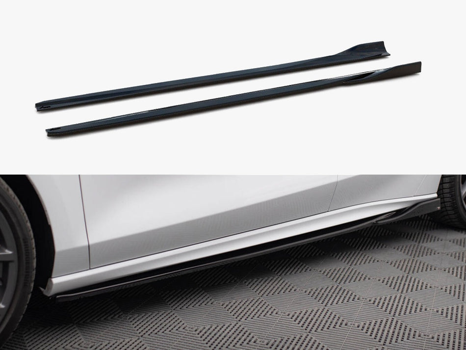 Maxton Design Side Skirts Diffusers V.4 Ford Focus ST / ST-Line Mk4 Facelift - FO-FO-4-ST-SD1G - Image 1