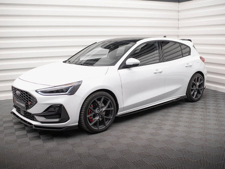 Side Skirts Diffusers V.4 Ford Focus ST / ST-Line Mk4 Facelift