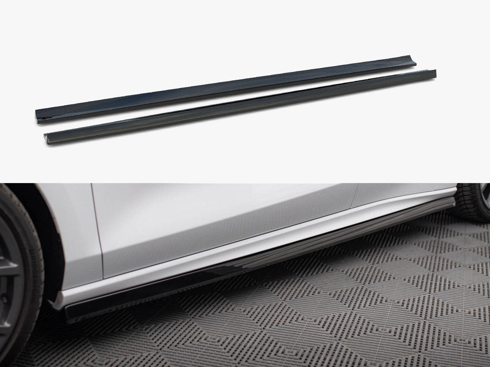 Maxton Design Side Skirts Diffusers V.5 Ford Focus ST / ST-Line Mk4 Facelift - FO-FO-4-ST-SD2G - Image 1