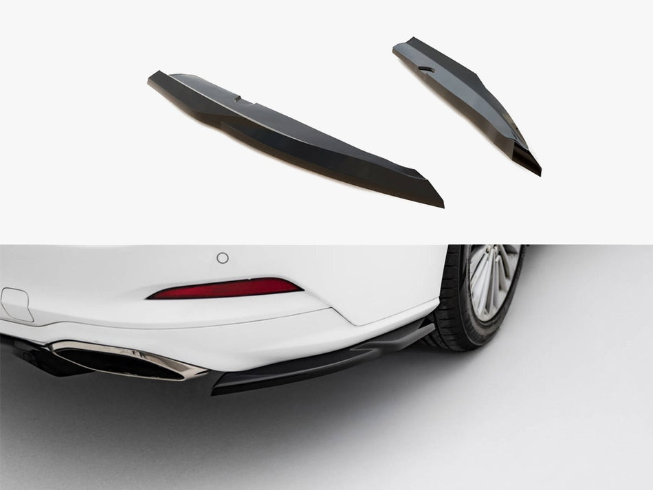 Maxton Design Rear Side Splitters Ford Focus Vignale Estate Mk4 - FO-FO-4-VG-ES-RSD1G - Image 1