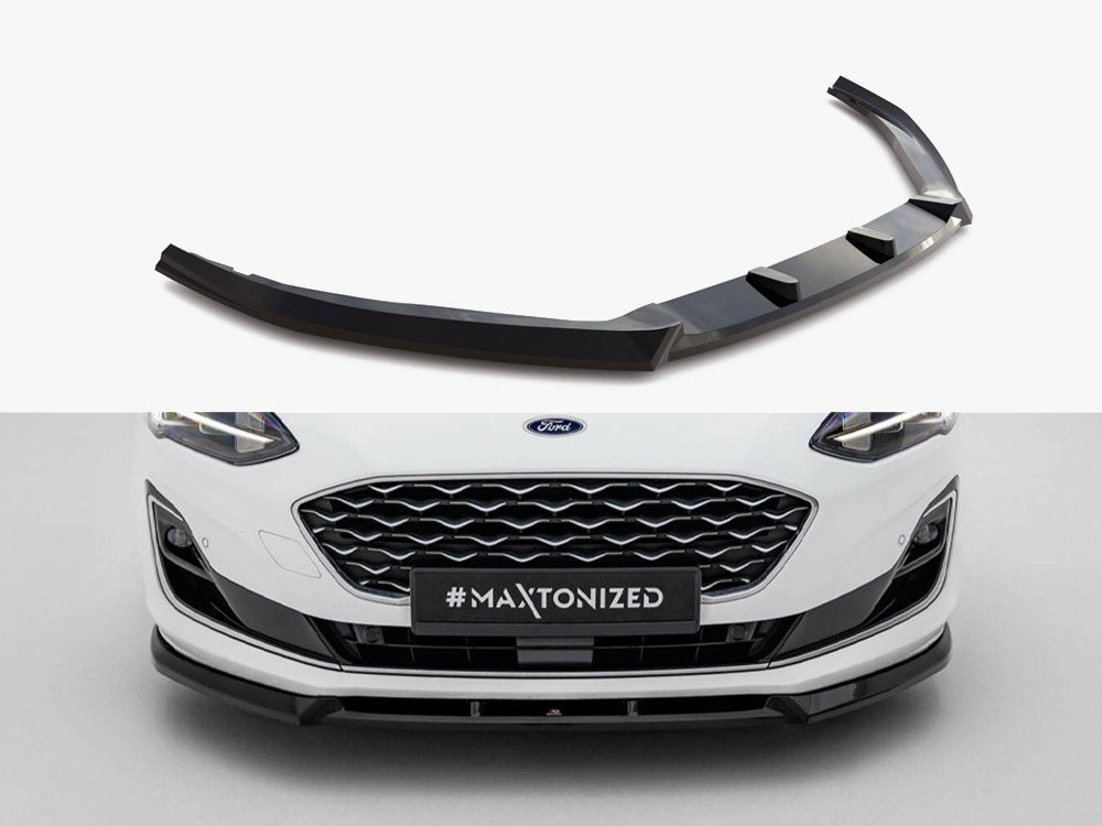 Maxton Design Front Splitter V.2 Ford Focus Vignale Mk4 - FO-FO-4-VG-ES-FD2G - Image 1