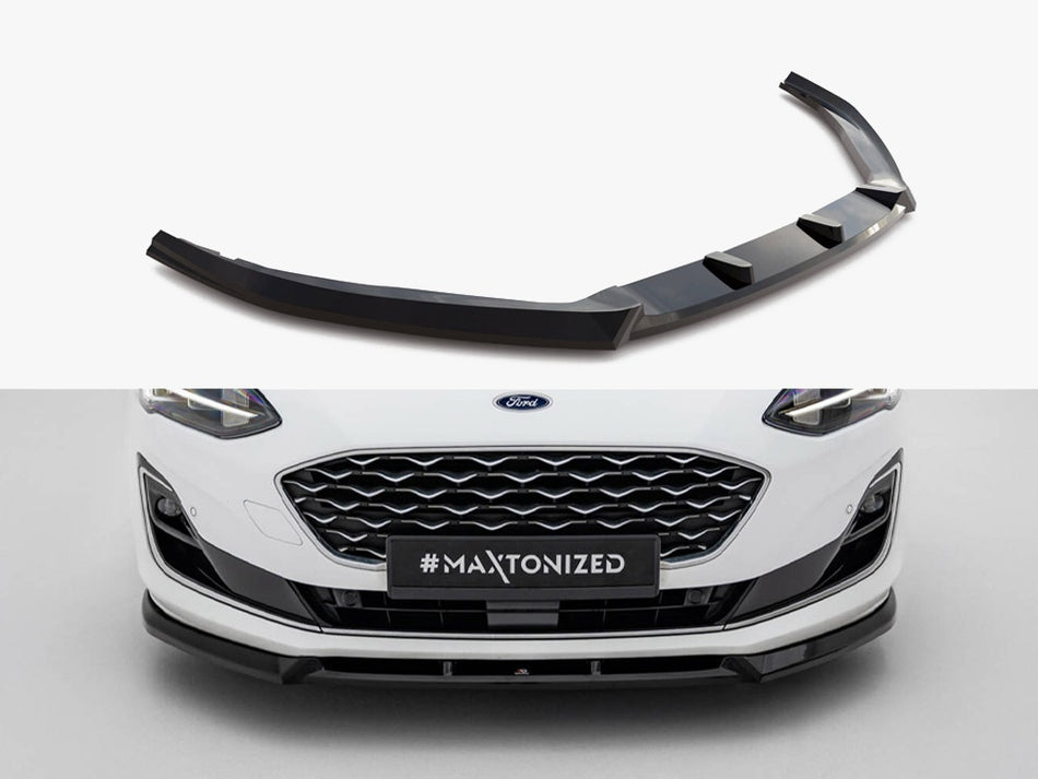 Maxton Design Front Splitter V.2 Ford Focus Vignale Mk4 - FO-FO-4-VG-ES-FD2G - Image 1