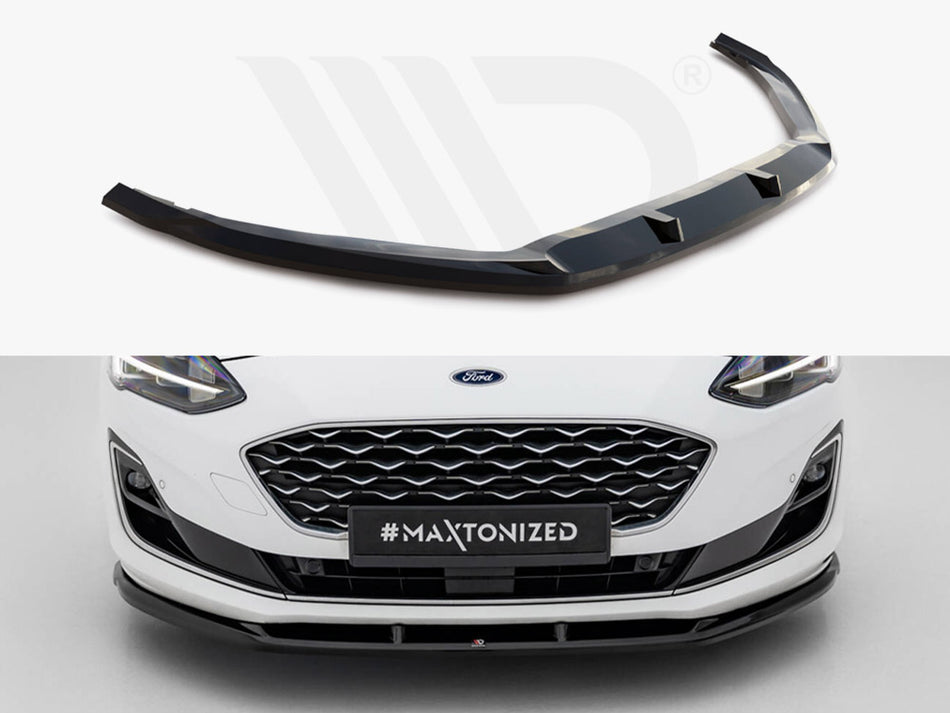 MAXTON DESIGN Front Splitter V.1 Ford Focus Vignale Mk4