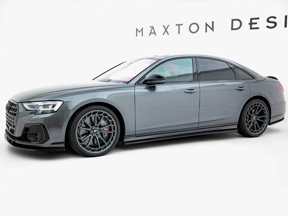 Maxton Design Side Skirts Diffusers Audi S8 / A8 S-Line D5 Facelift - AU-S8-D5-SD1G - Image 2