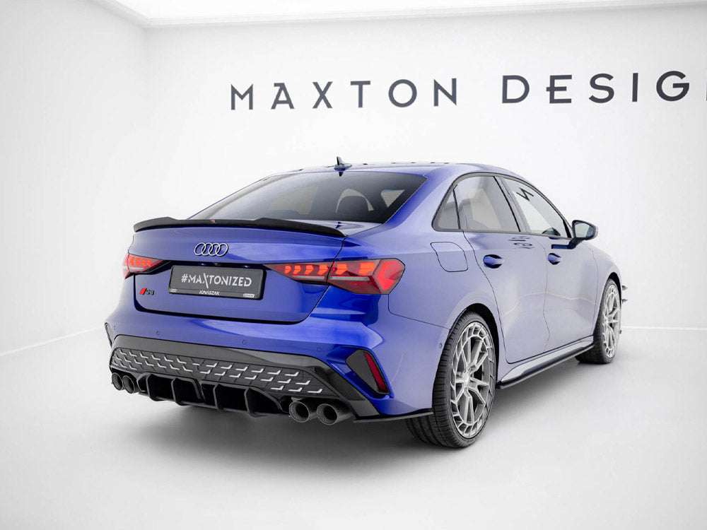 Maxton Design Street PRO Rear Diffuser Audi S3 Sedan 8Y Facelift - AUS38YFSCNC-RS1B - Image 4