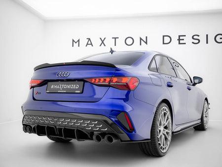 Maxton Design Street PRO Rear Diffuser Audi S3 Sedan 8Y Facelift - AUS38YFSCNC-RS1B - Image 3