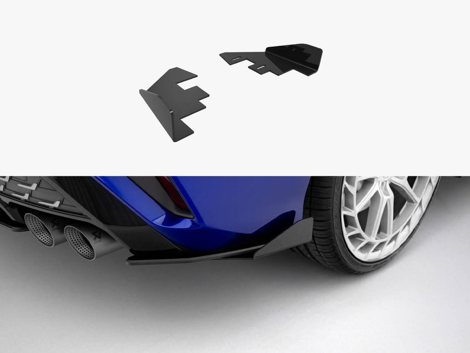 Maxton Design Rear Side Flaps Audi S3 Sedan 8Y Facelift - AUS38YFSCNC-RSF1G - Image 1