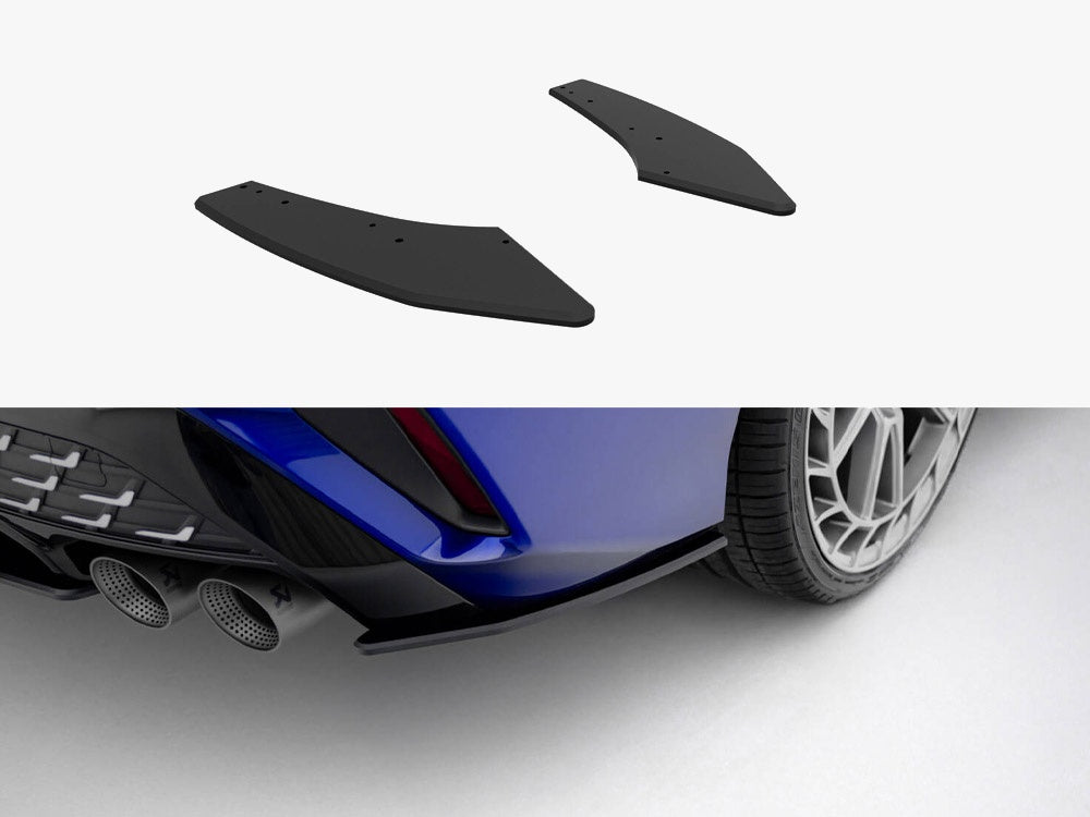 Maxton Design Street Pro Rear Side Splitters Audi S3 Sedan 8Y Facelift - AUS38YFSCNC-RSD1B - Image 1