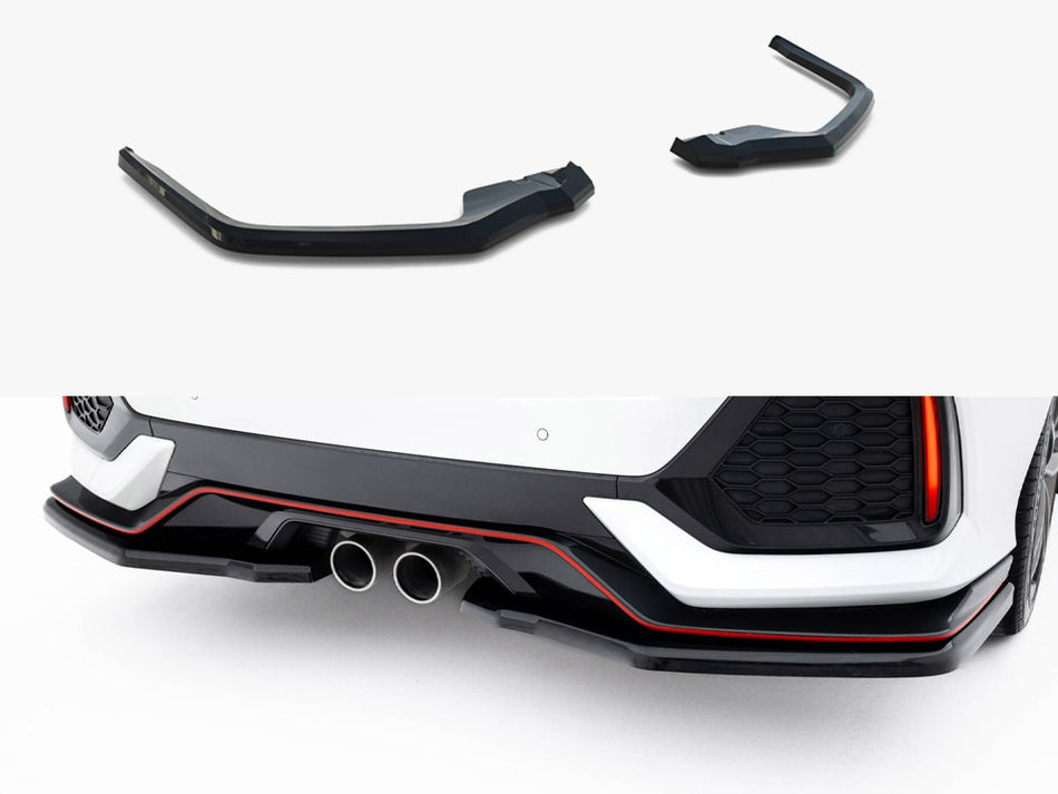 Maxton Design Rear Splitter Honda Civic Sport Mk10 - HO-CI-10-SPORT-RSD2G - Image 1