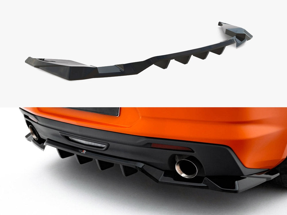 Maxton Design Rear Splitter (Vertical Bars) Chevrolet Camaro SS Mk6 Facelift - CH-CA-6F-SS-RD1G+RD2G - Image 1