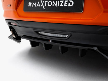 Maxton Design Rear Splitter (Vertical Bars) Chevrolet Camaro SS Mk6 Facelift - CH-CA-6F-SS-RD1G+RD2G - Image 4