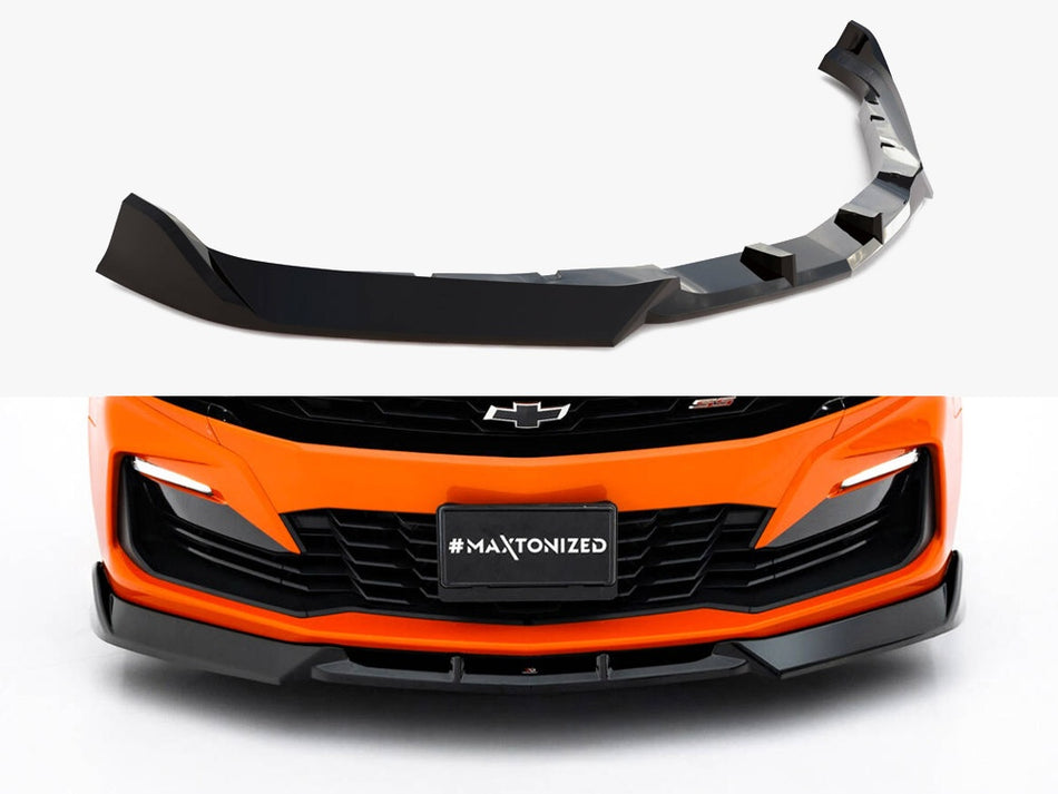 Maxton Design Front Splitter V.2 Chevrolet Camaro SS Mk6 Facelift - CH-CA-6F-SS-FD2G - Image 1