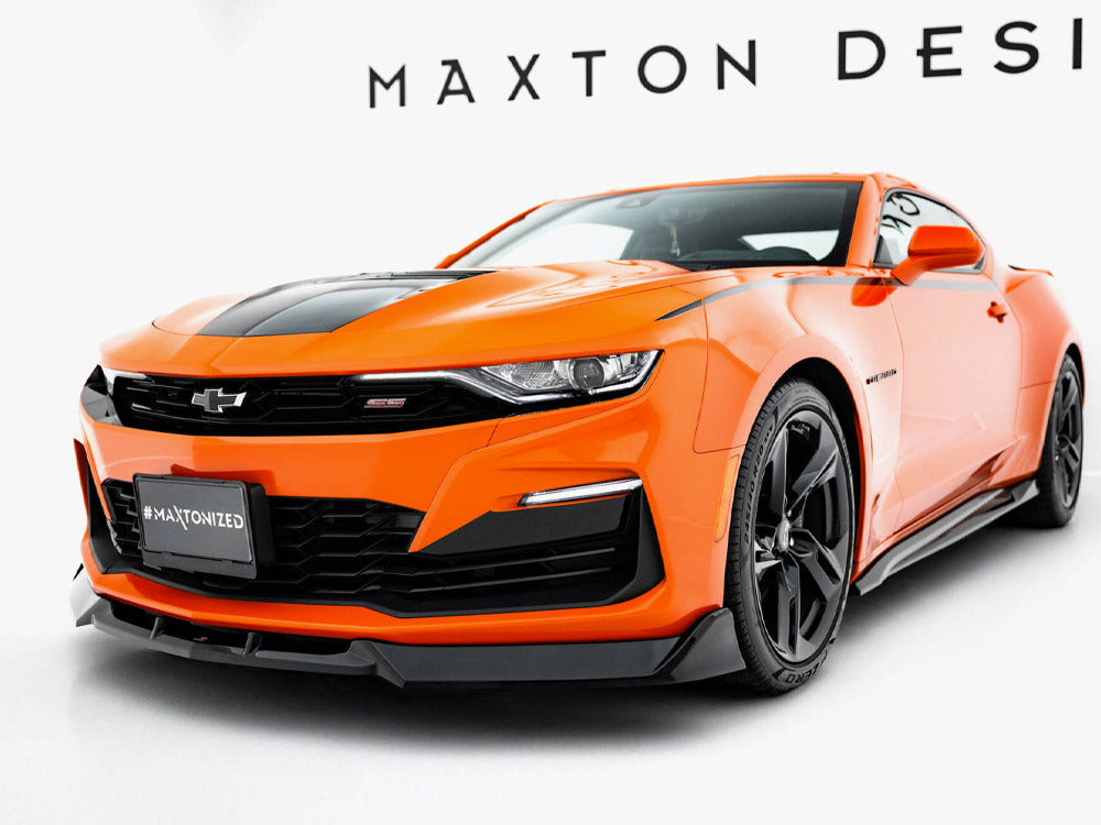 Maxton Design Front Splitter V.2 Chevrolet Camaro SS Mk6 Facelift - CH-CA-6F-SS-FD2G - Image 2