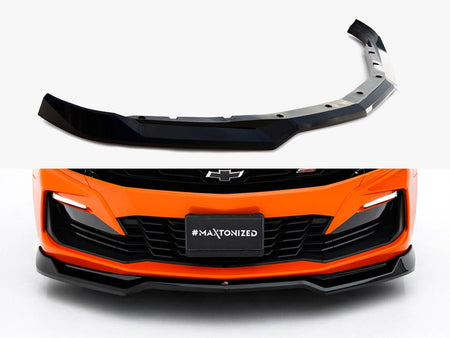 Maxton Design Front Splitter V.1 Chevrolet Camaro SS Mk6 Facelift - CH-CA-6F-SS-FD1G - Image 1
