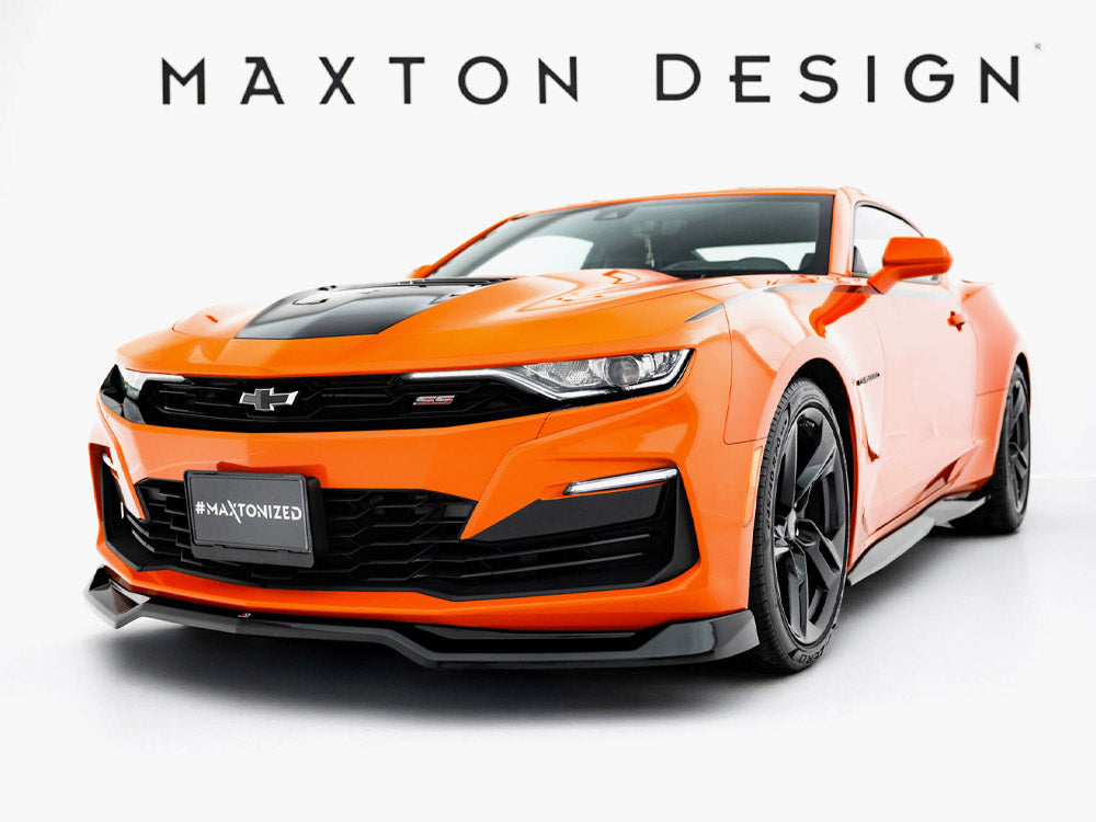 Maxton Design Front Splitter V.1 Chevrolet Camaro SS Mk6 Facelift - CH-CA-6F-SS-FD1G - Image 2