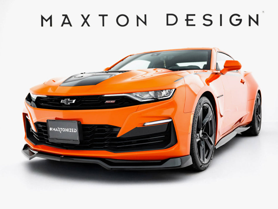 Maxton Design Front Splitter V.1 Chevrolet Camaro SS Mk6 Facelift - CH-CA-6F-SS-FD1G - Image 2